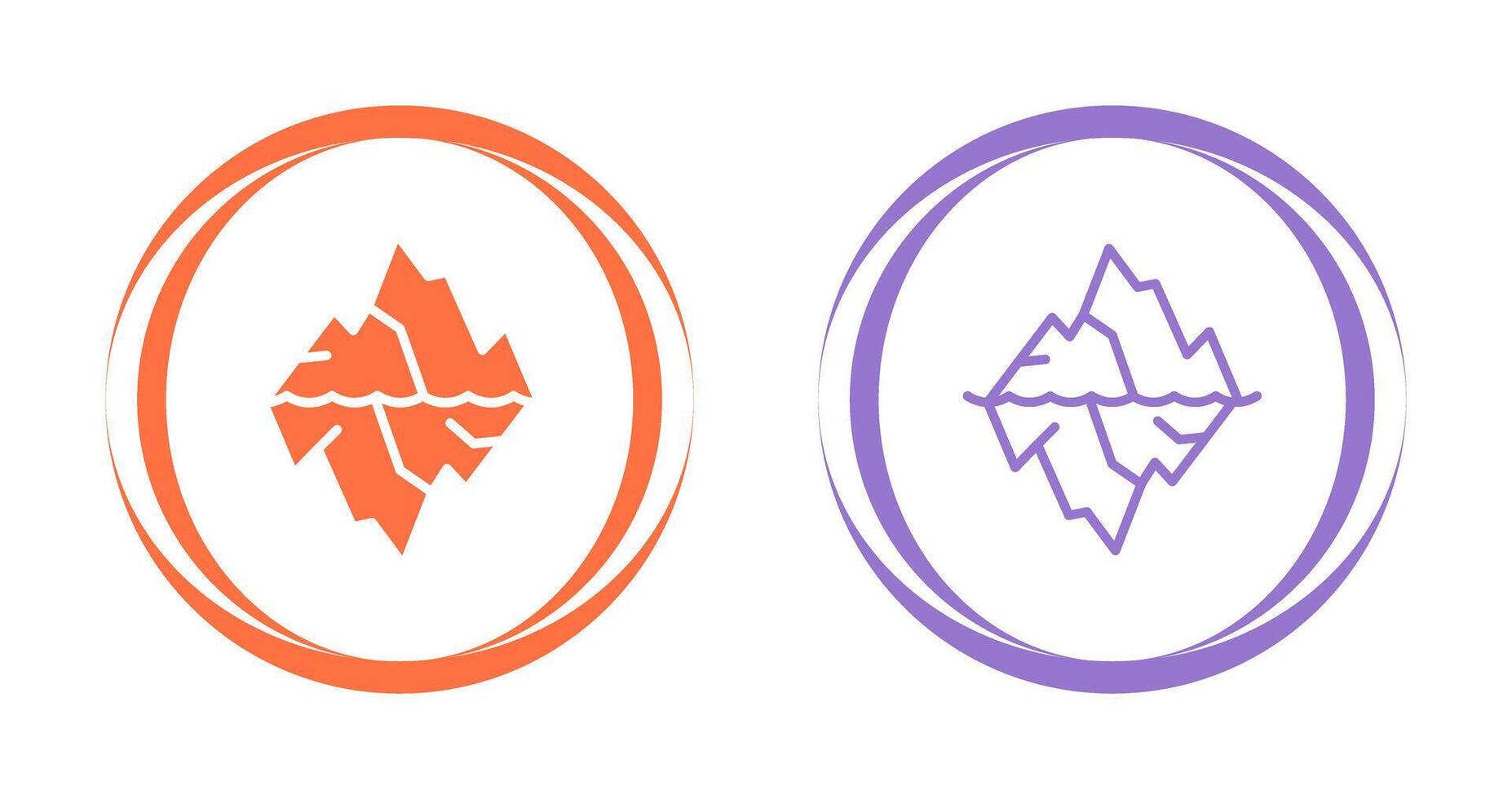 Glacier Vector Icon