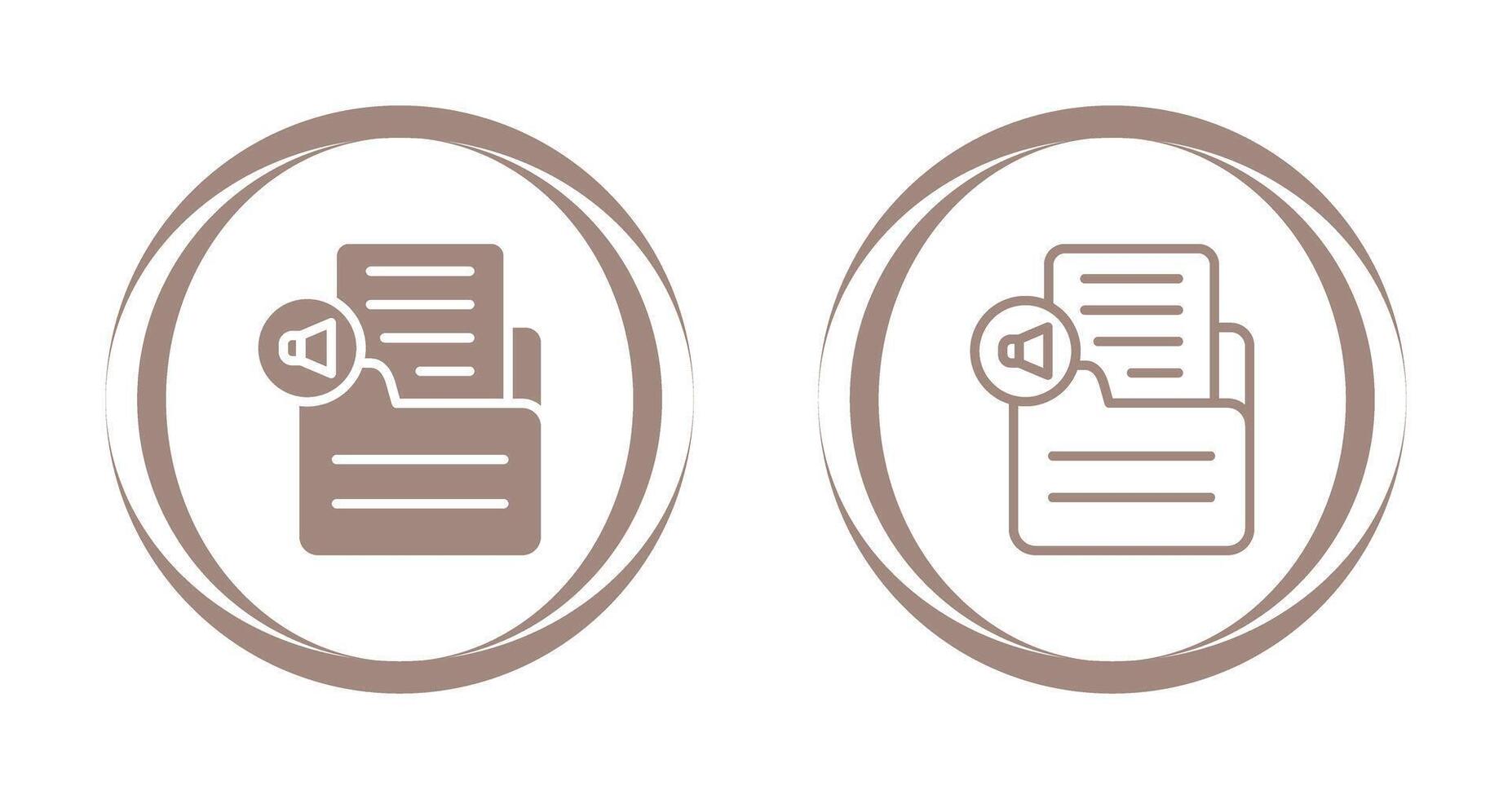 Document Insert Audio Vector Icon