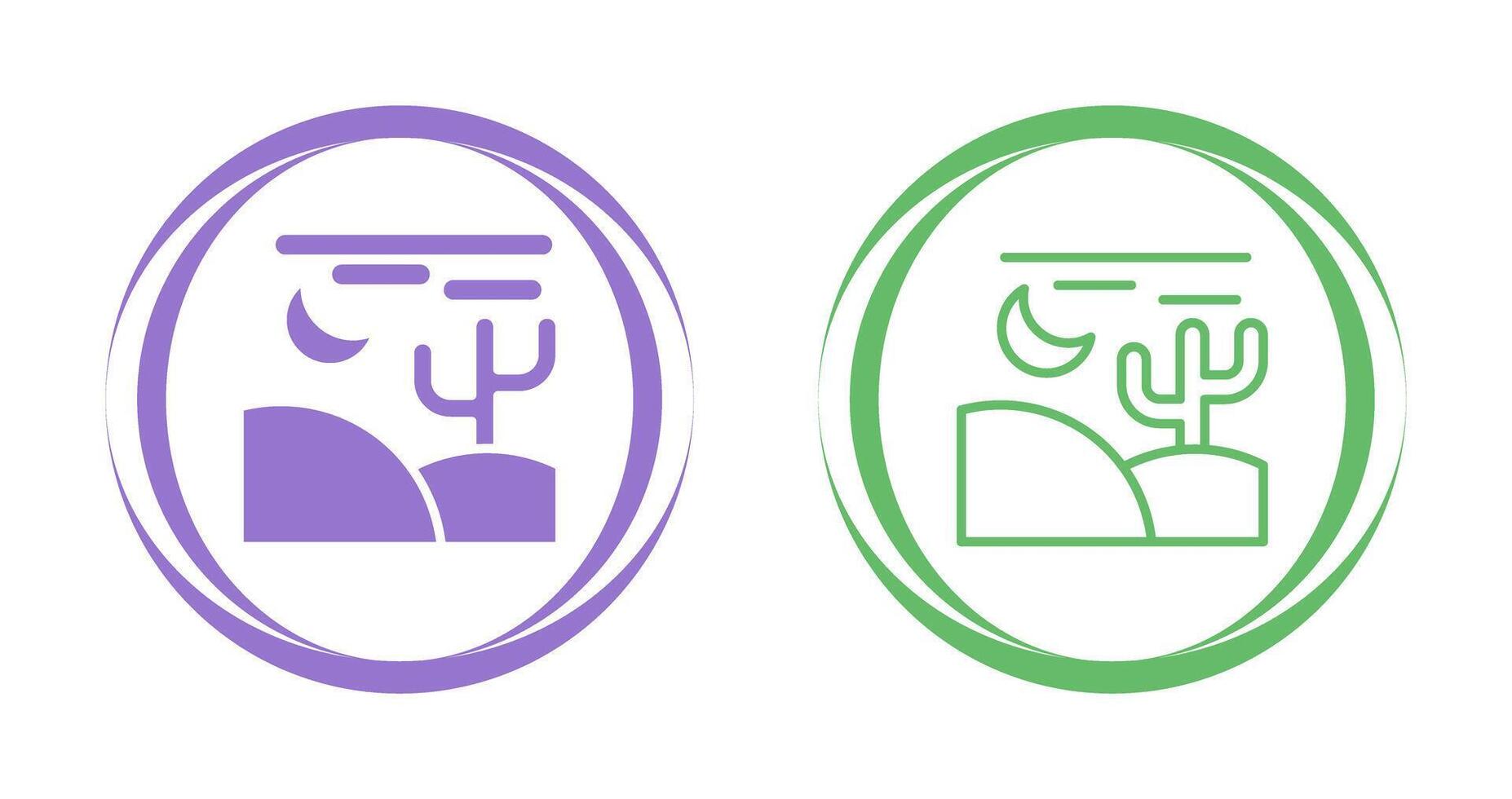 Desert Vector Icon