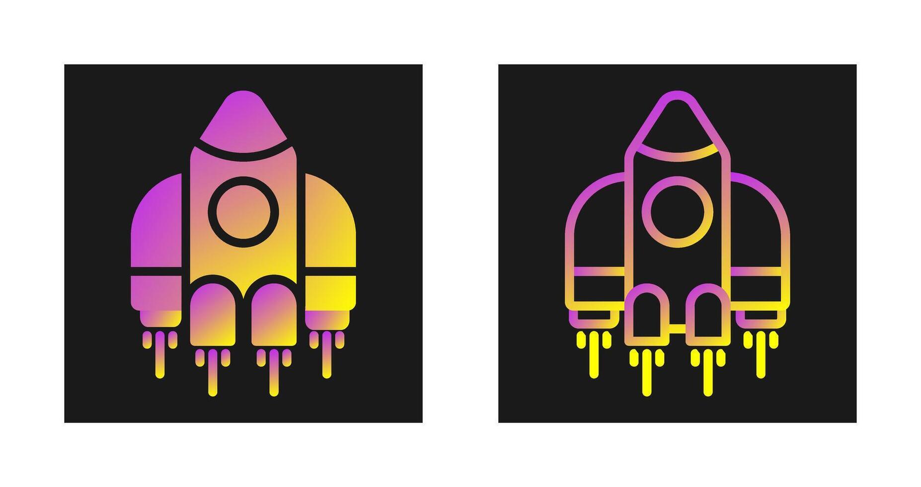 Spaceship Vector Icon