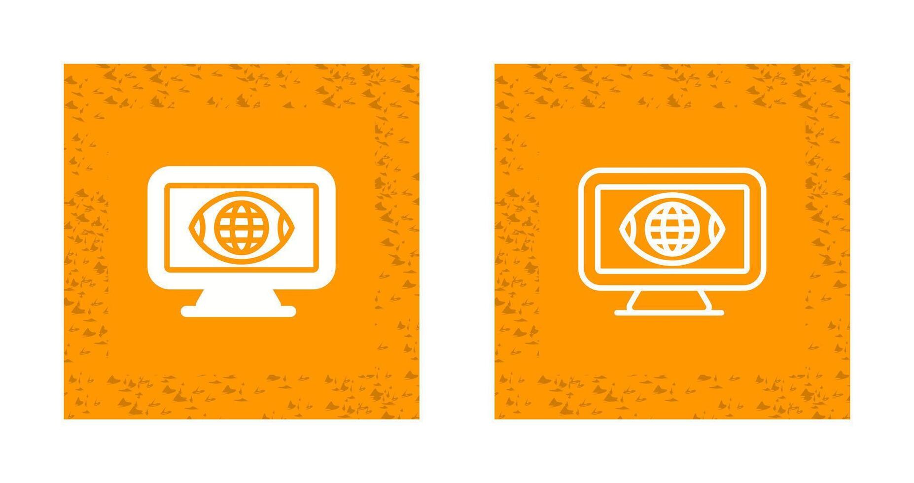 Computer Vector Icon