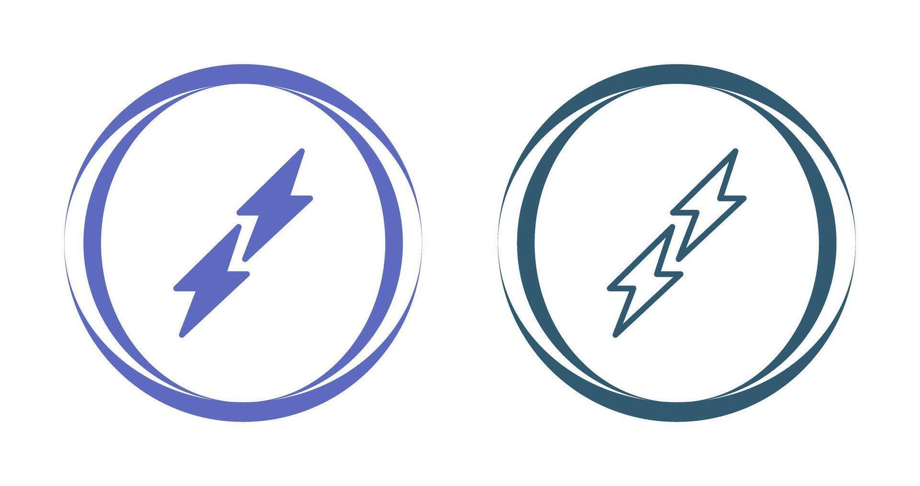 Lightning Vector Icon