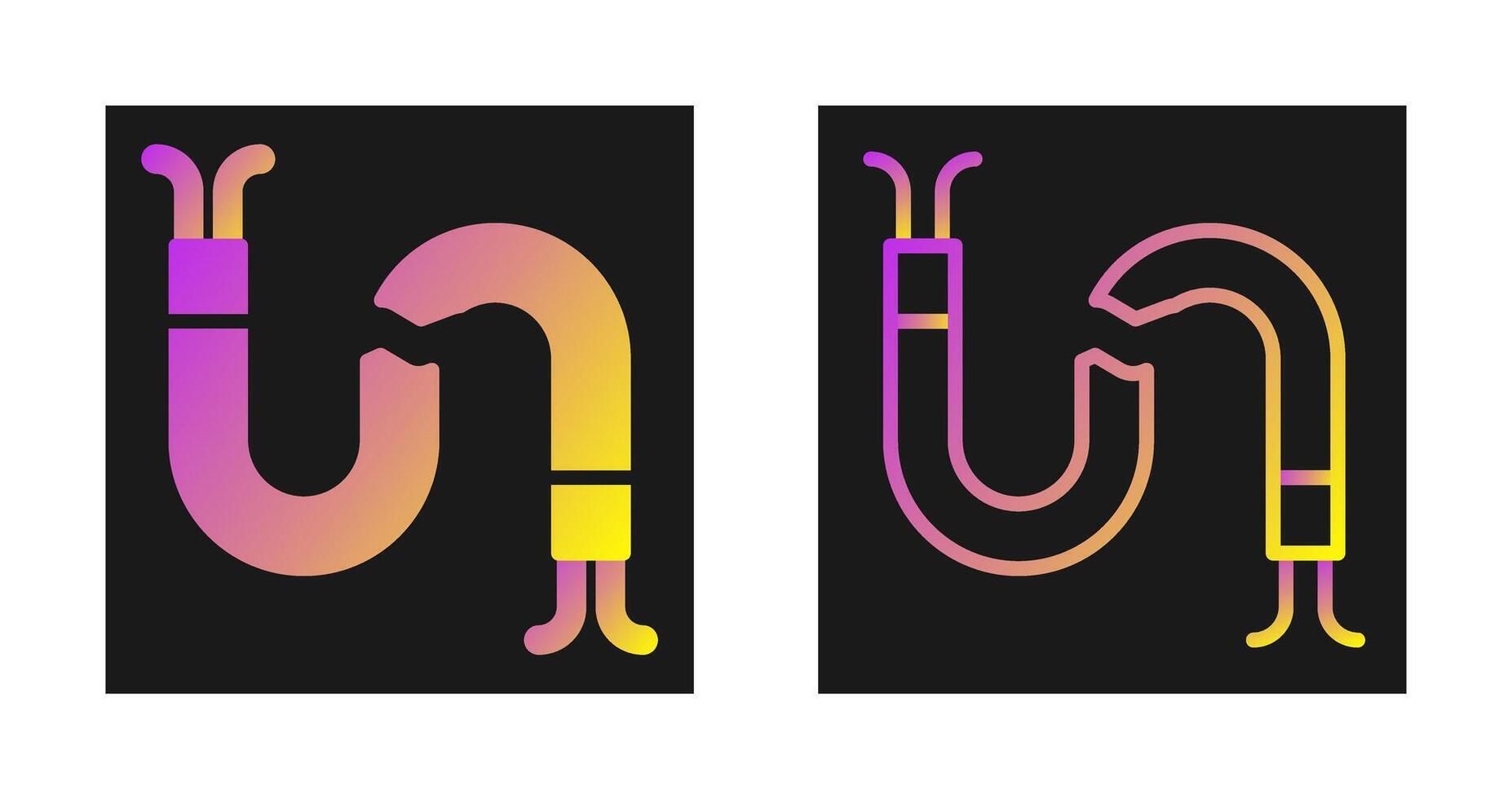 Broken Cable Vector Icon