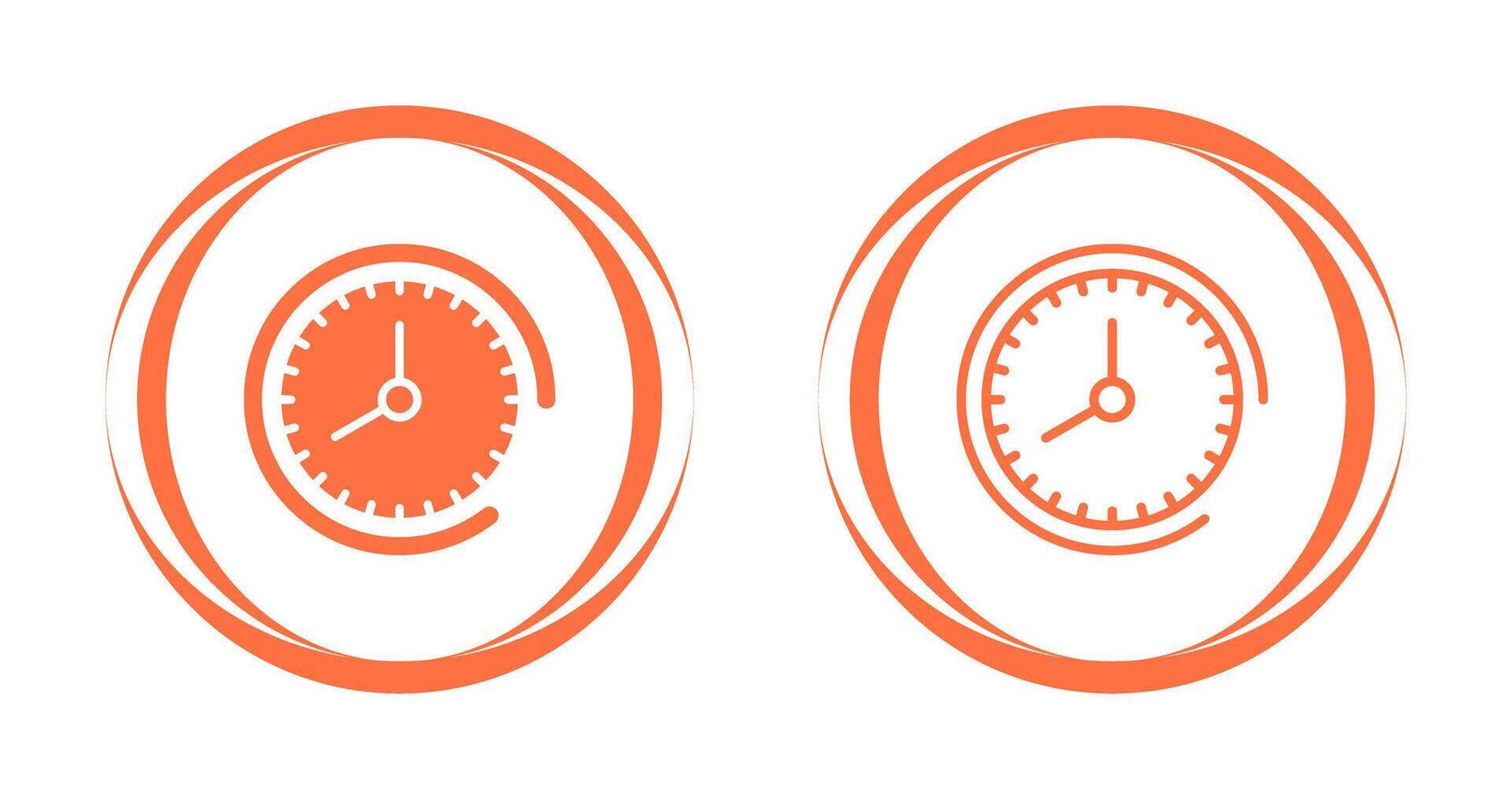 Clock Vector Icon