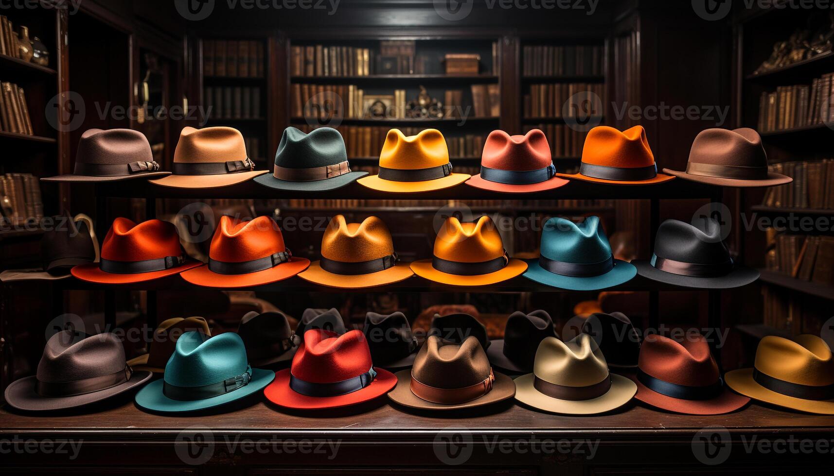 AI generated Fashionable cowboy clothing collection, elegance in personal accessories generated by AI photo