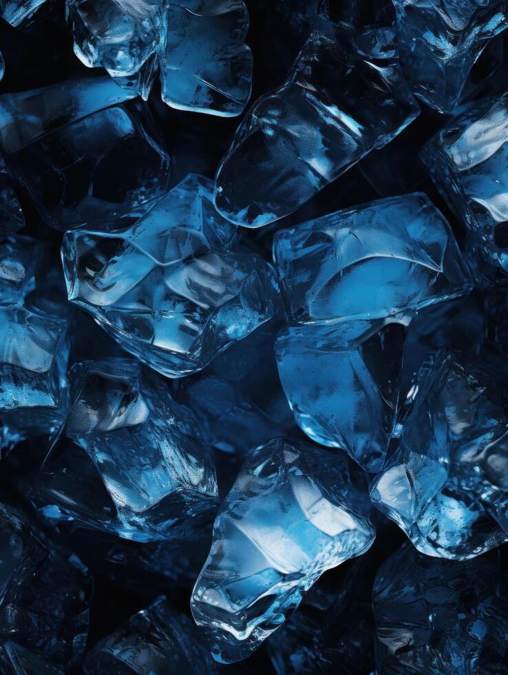 AI generated icecubes background,icecubes texture,icecubes wallpaper,ice helps to feel refreshed and cool water from the icecubes helps the water refresh your life and feel good.ice drinks photo