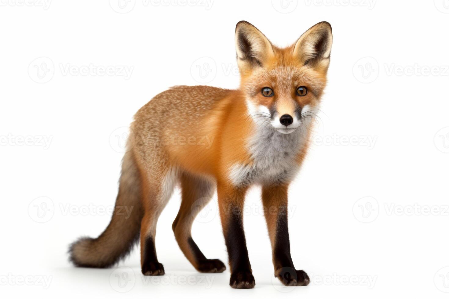 AI generated Fox illustration clipart photo