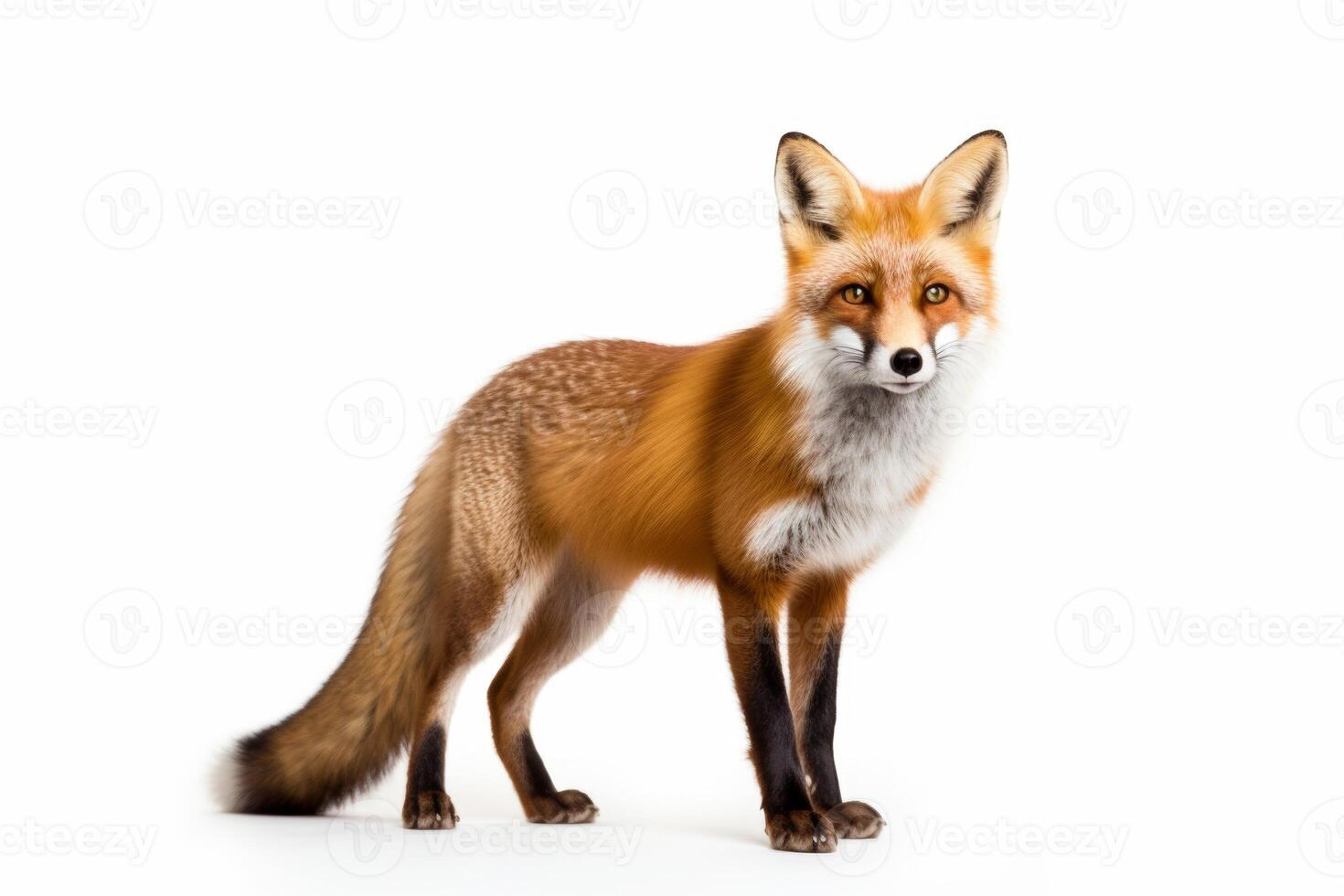 AI generated Fox illustration clipart photo