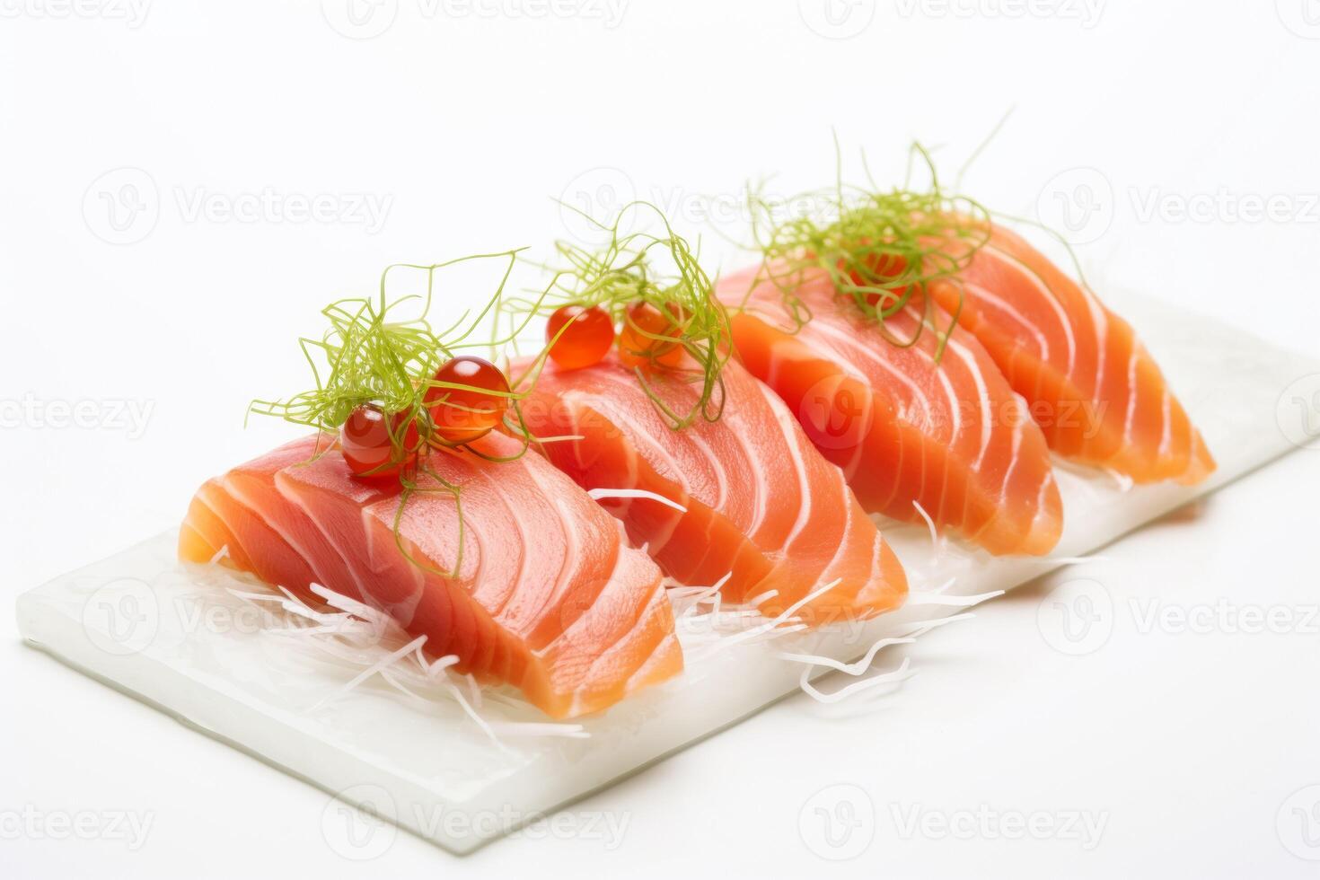 AI generated Sashimi food clipart photo