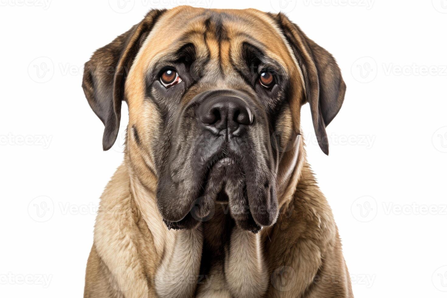 AI generated English mastiff clipart photo