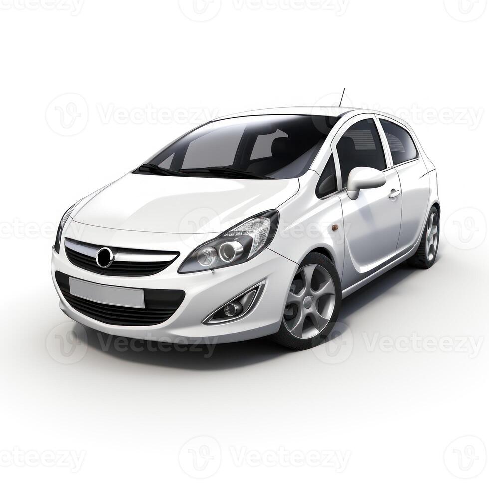 AI generated realistic car clipart photo