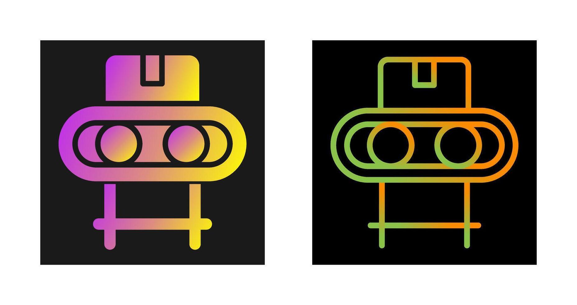 Conveyor belt Vector Icon