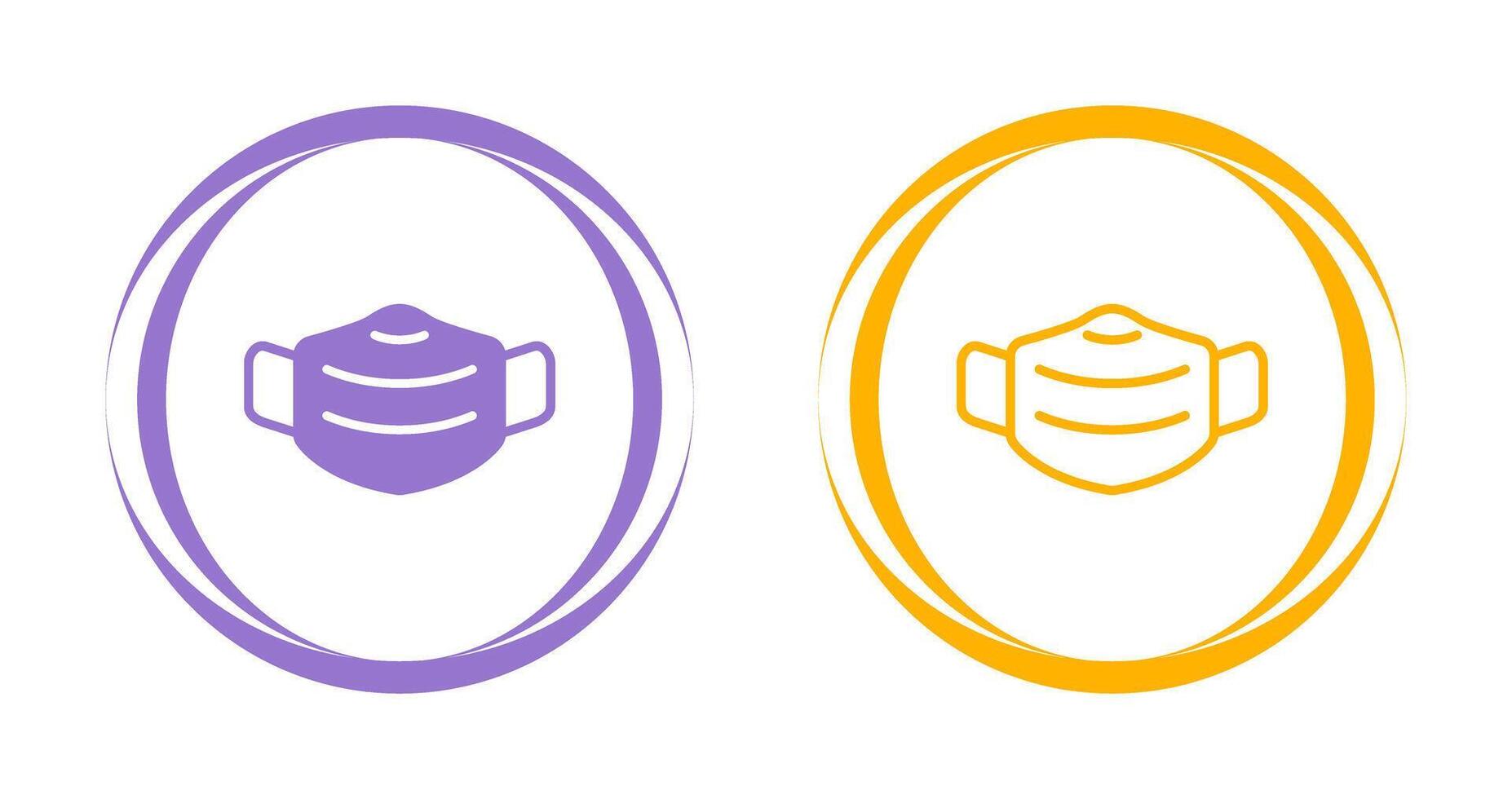 N95 mask Vector Icon
