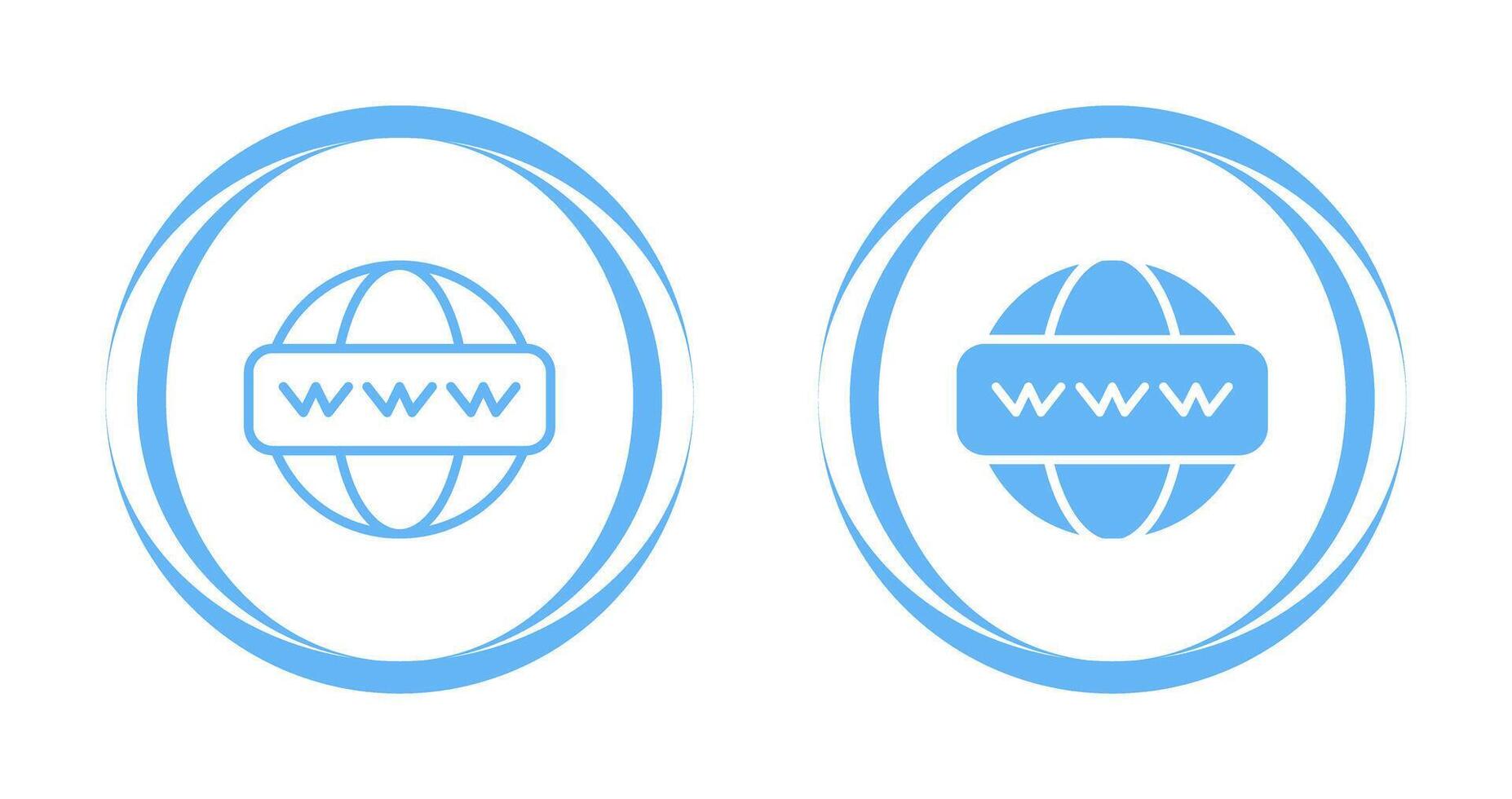 World Wide Web Vector Icon