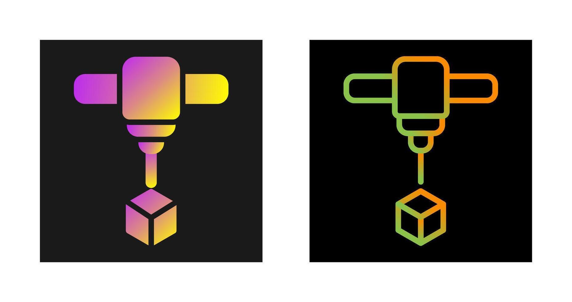 3d Printing Vector Icon