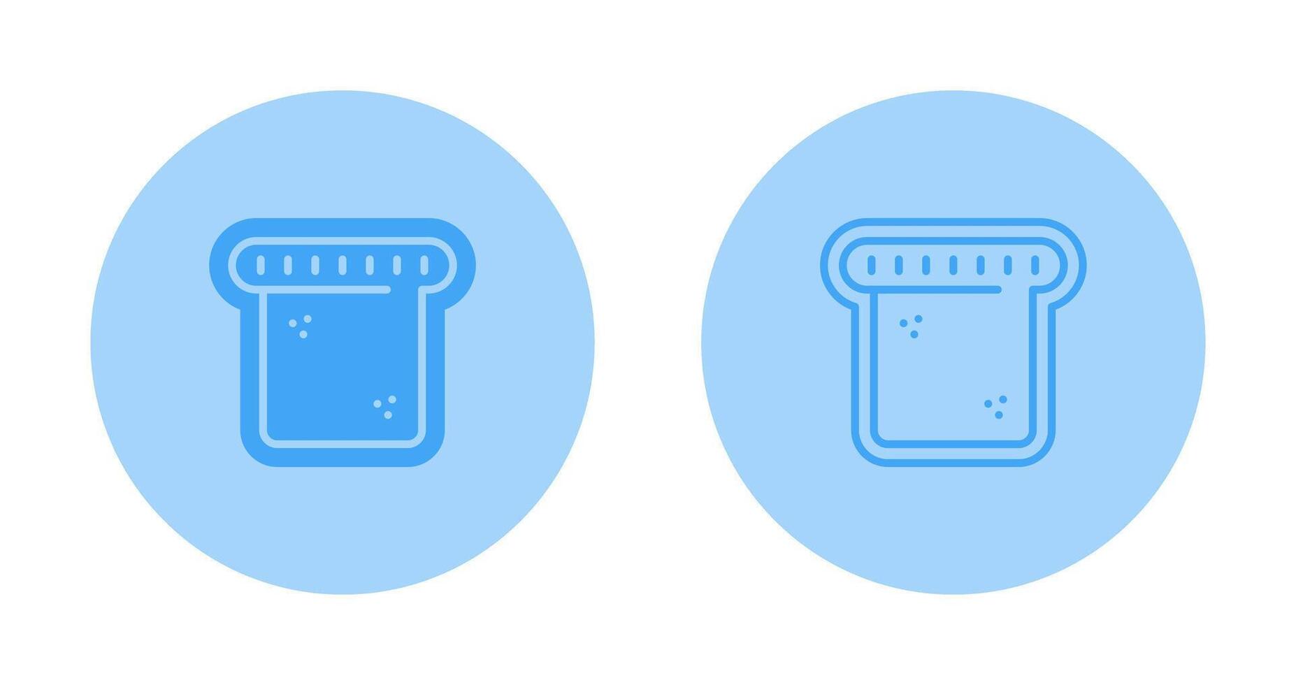 Toast Vector Icon