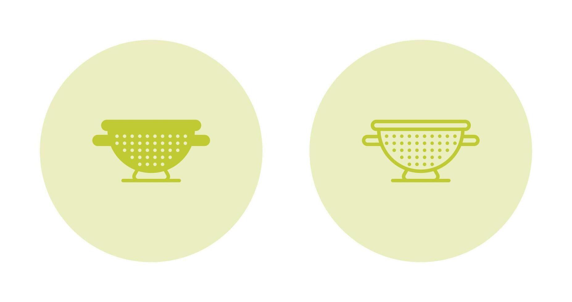 Colander Vector Icon