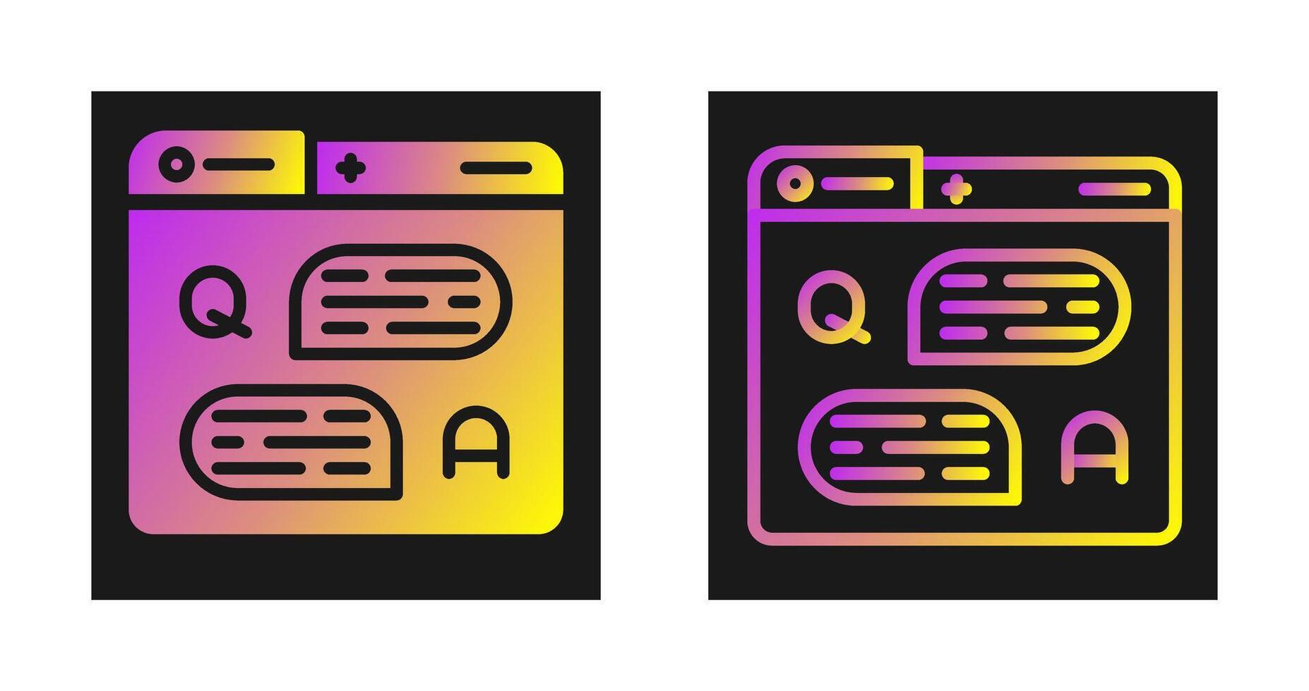 Forum Vector Icon