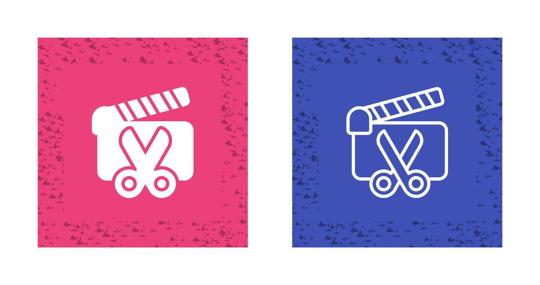 Film Editing Vector Icon