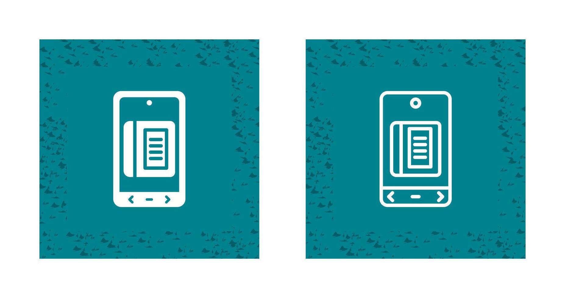 E Book Vector Icon
