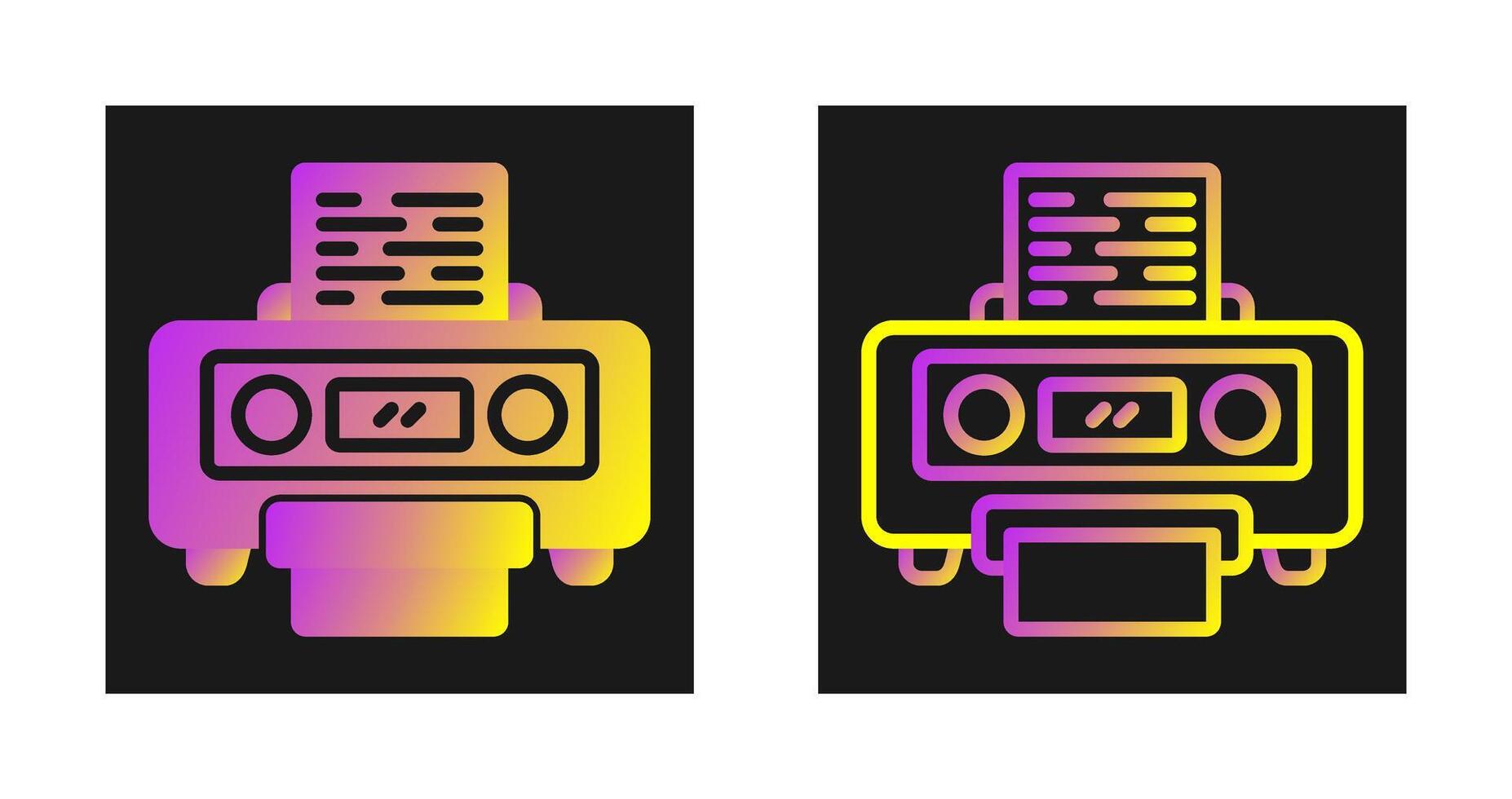 Printer Vector Icon