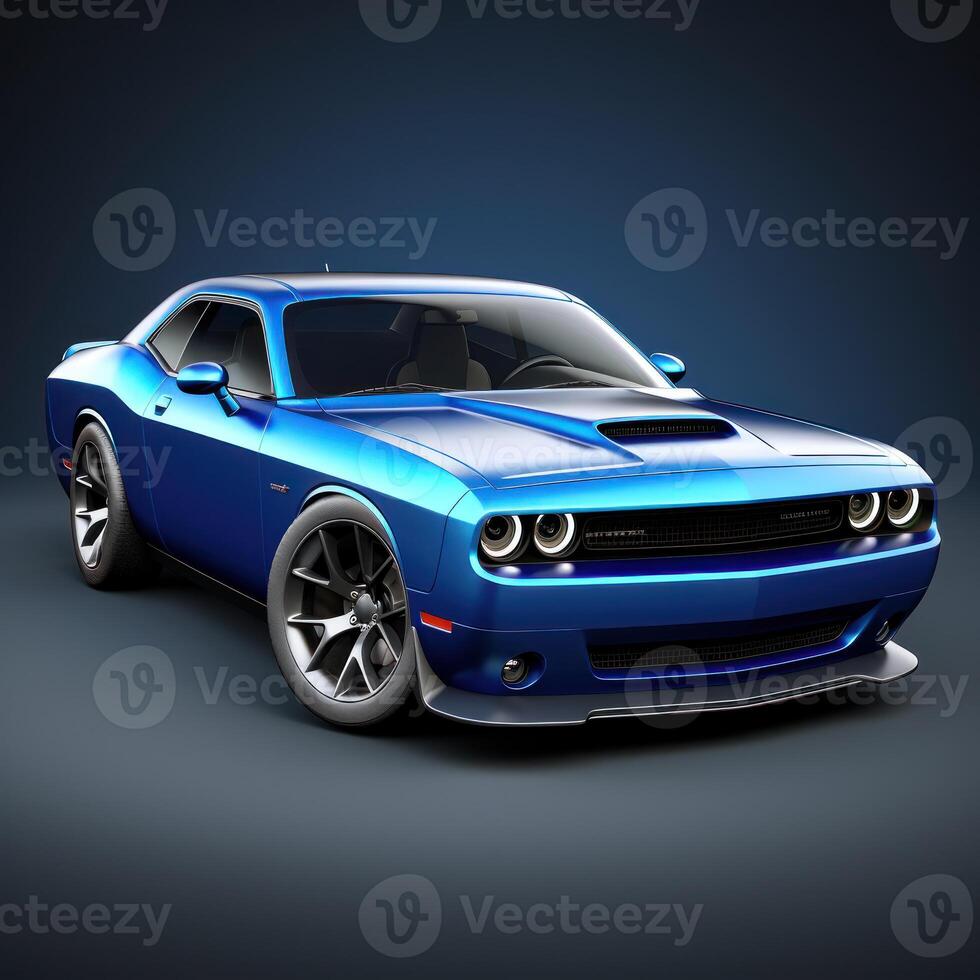 AI generated realistic car clipart photo