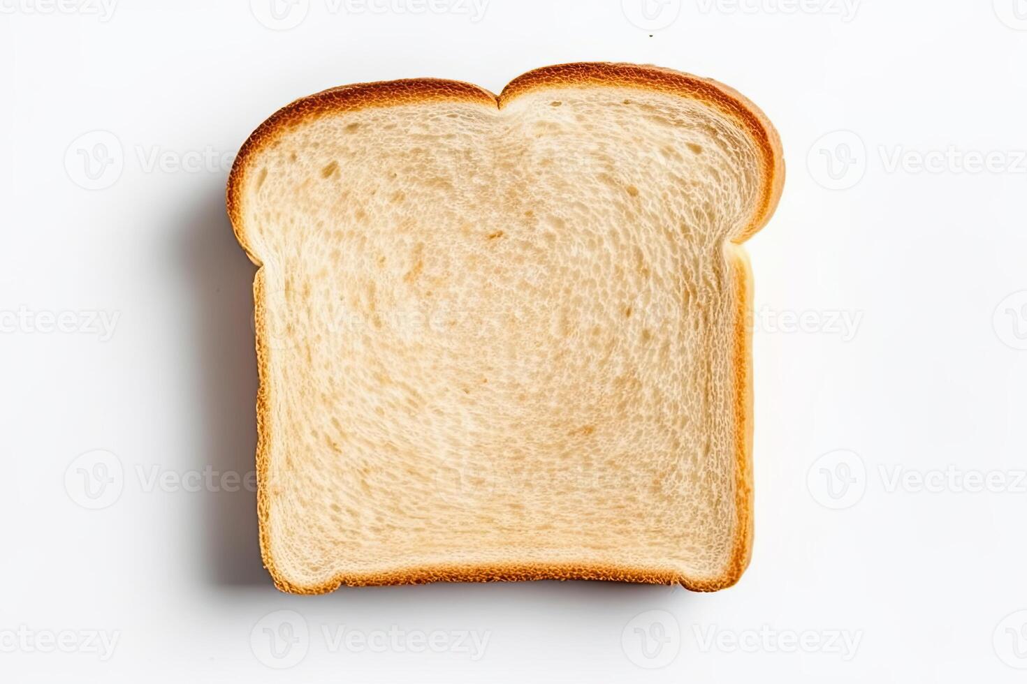 AI generated Toast bread closeup photo