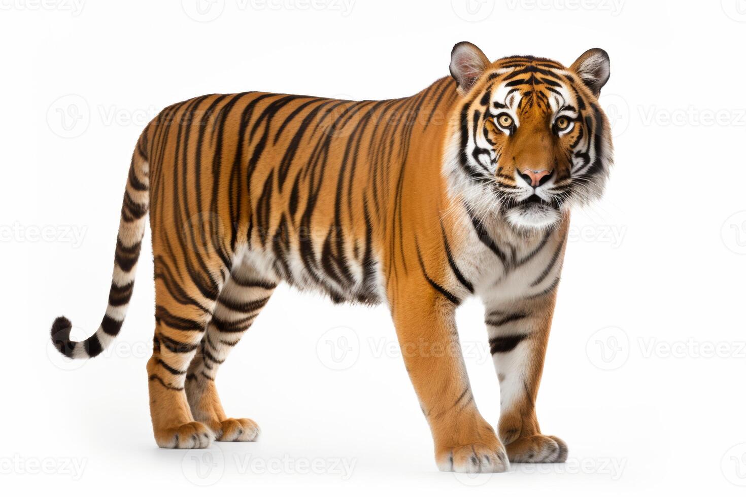 AI generated Wild tiger clipart photo