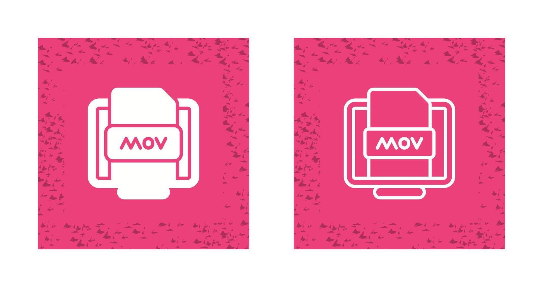 Mov File Vector Icon