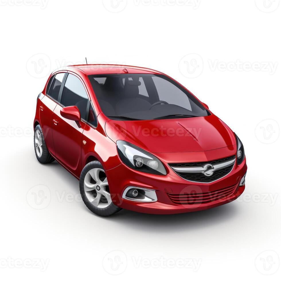 AI generated realistic car clipart photo