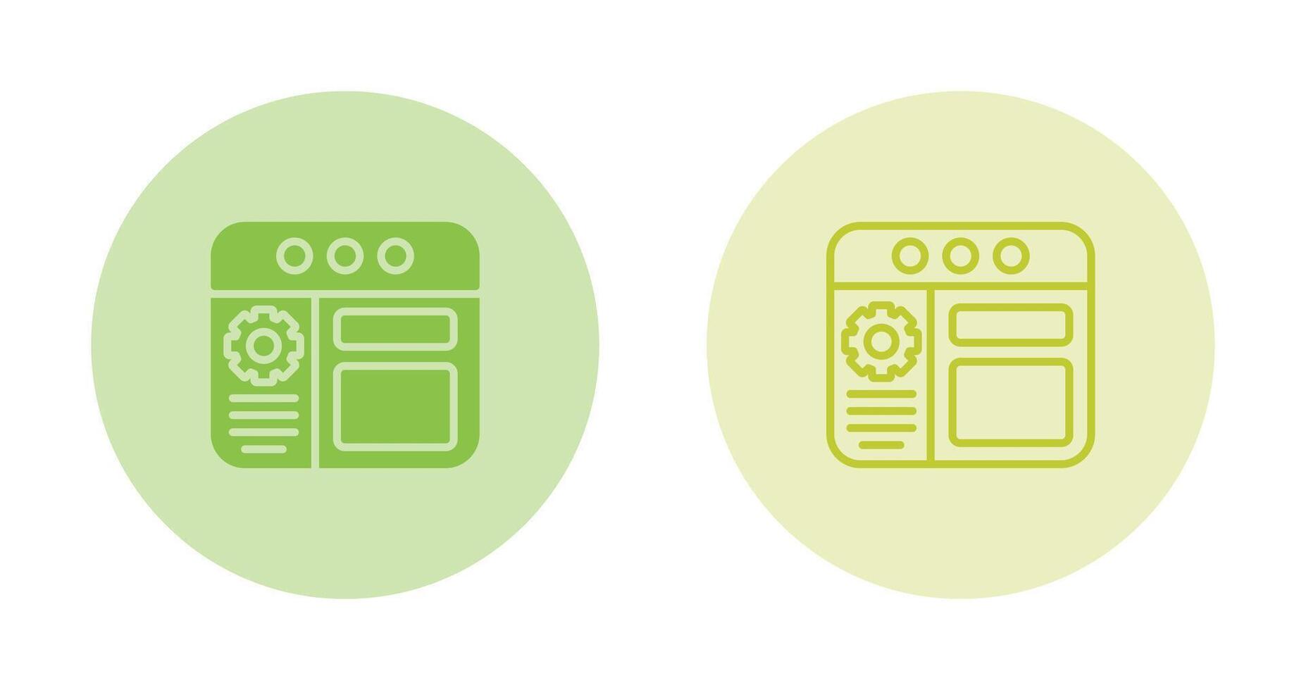 Web Browser Vector Icon
