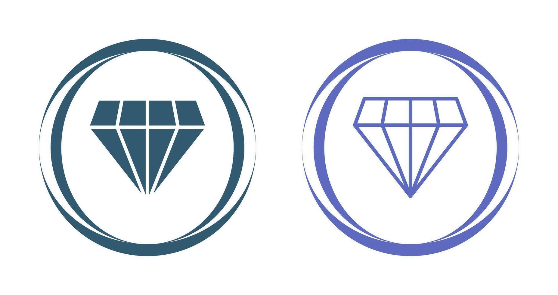 icono de vector de diamante