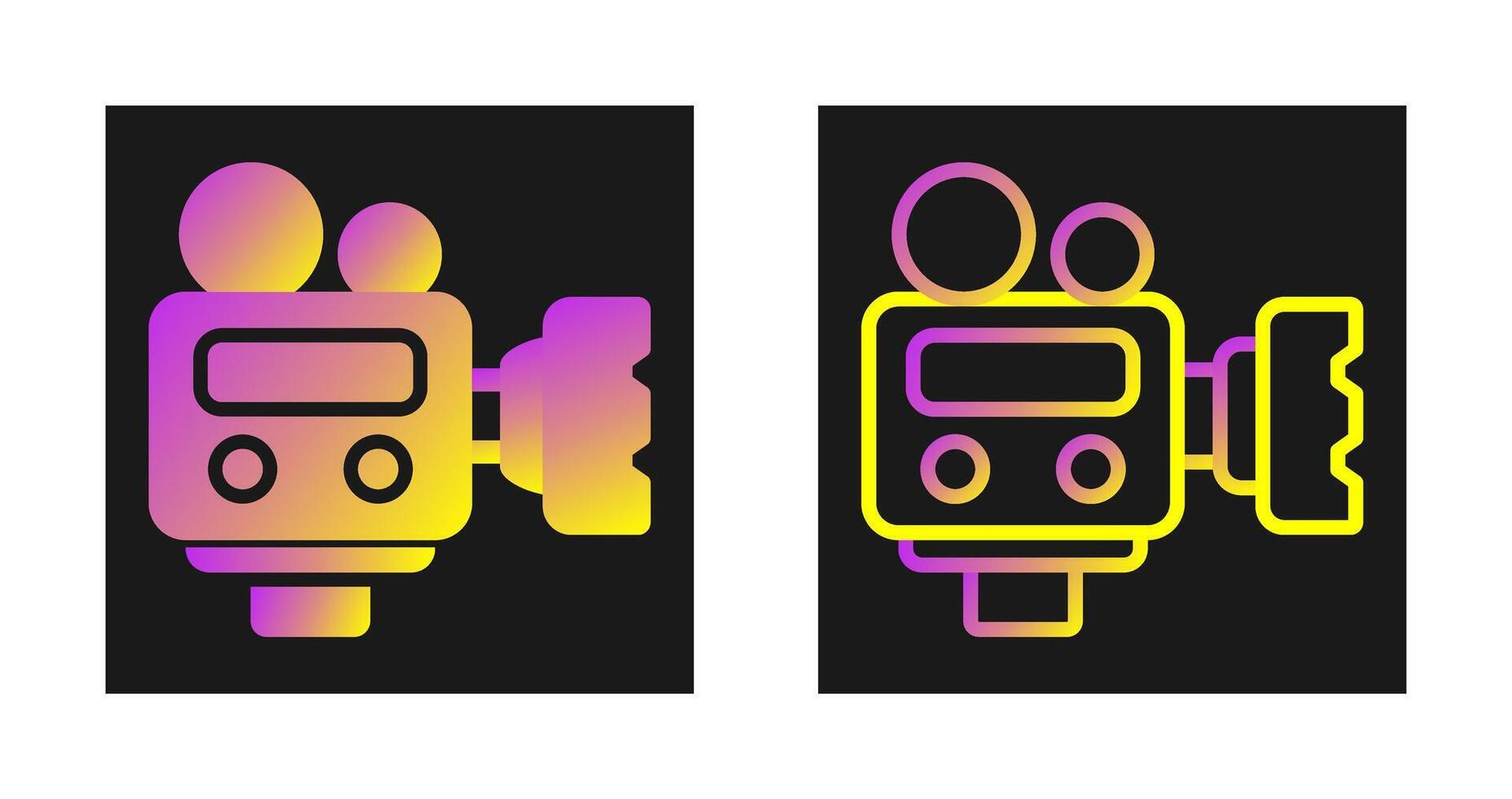 Movie Camera Vector Icon