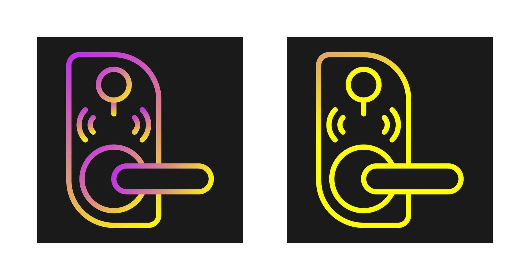 Door Lock Vector Icon