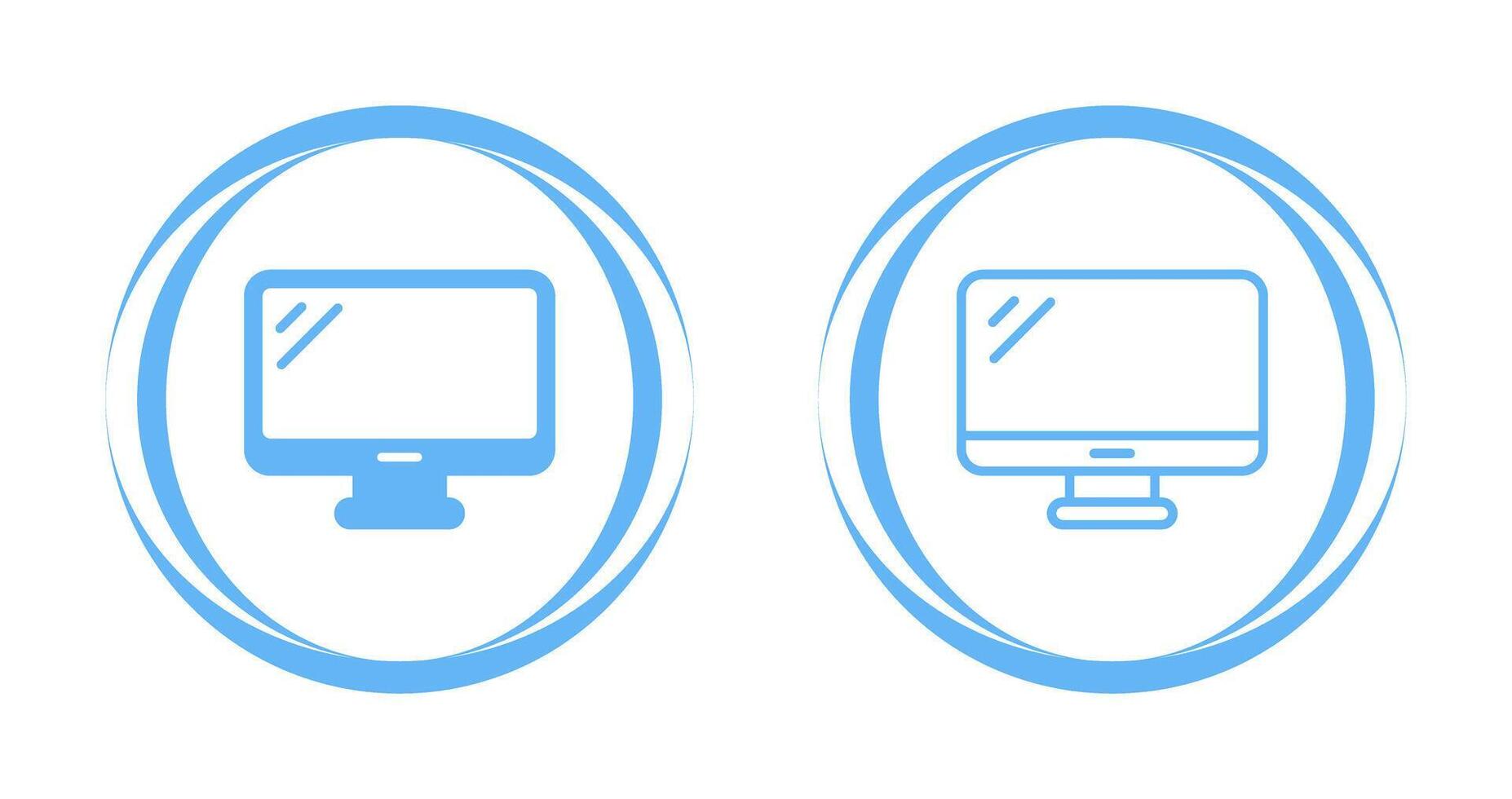 Monitor Vector Icon