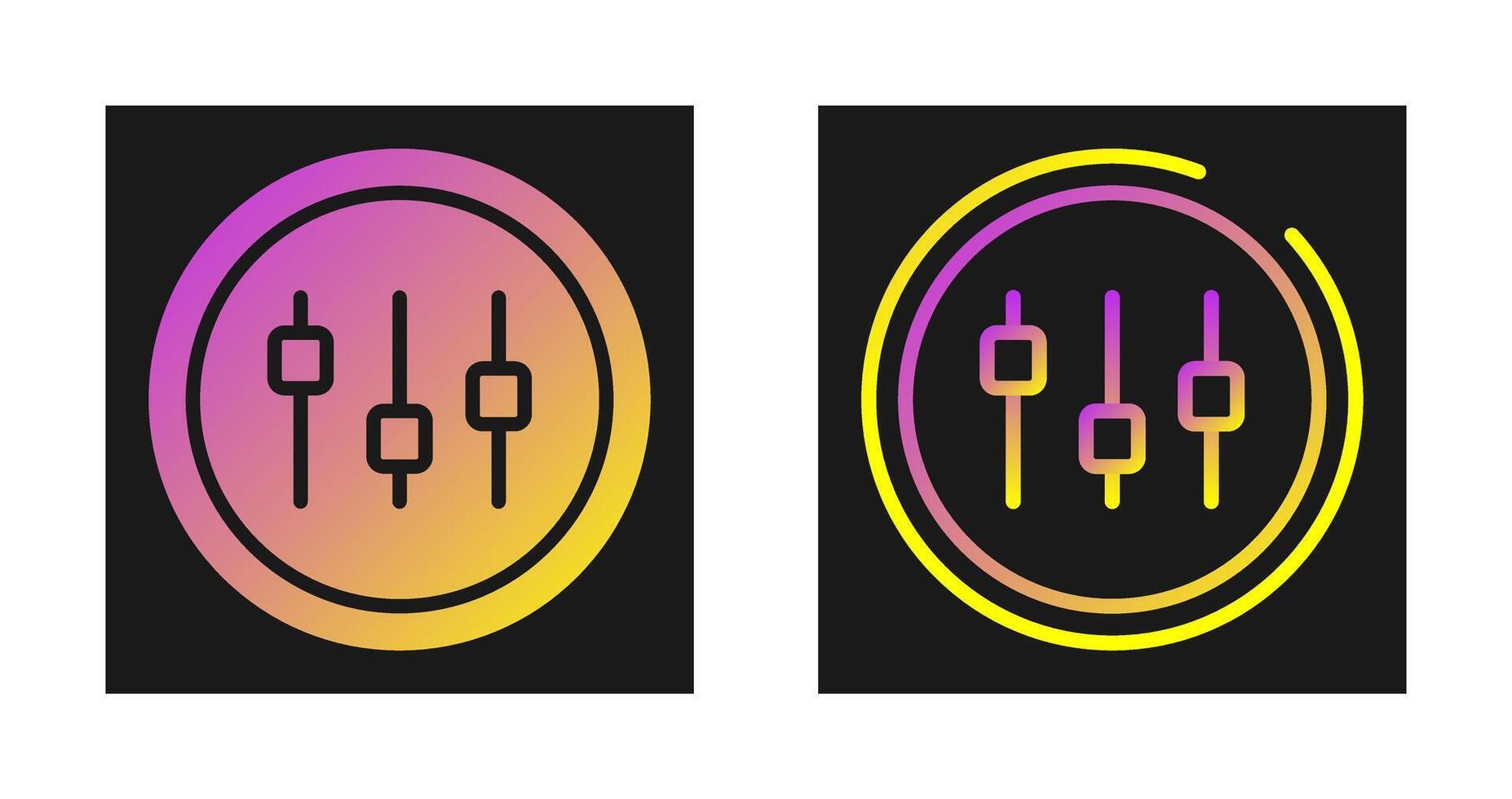 Music Equalizer Vector Icon