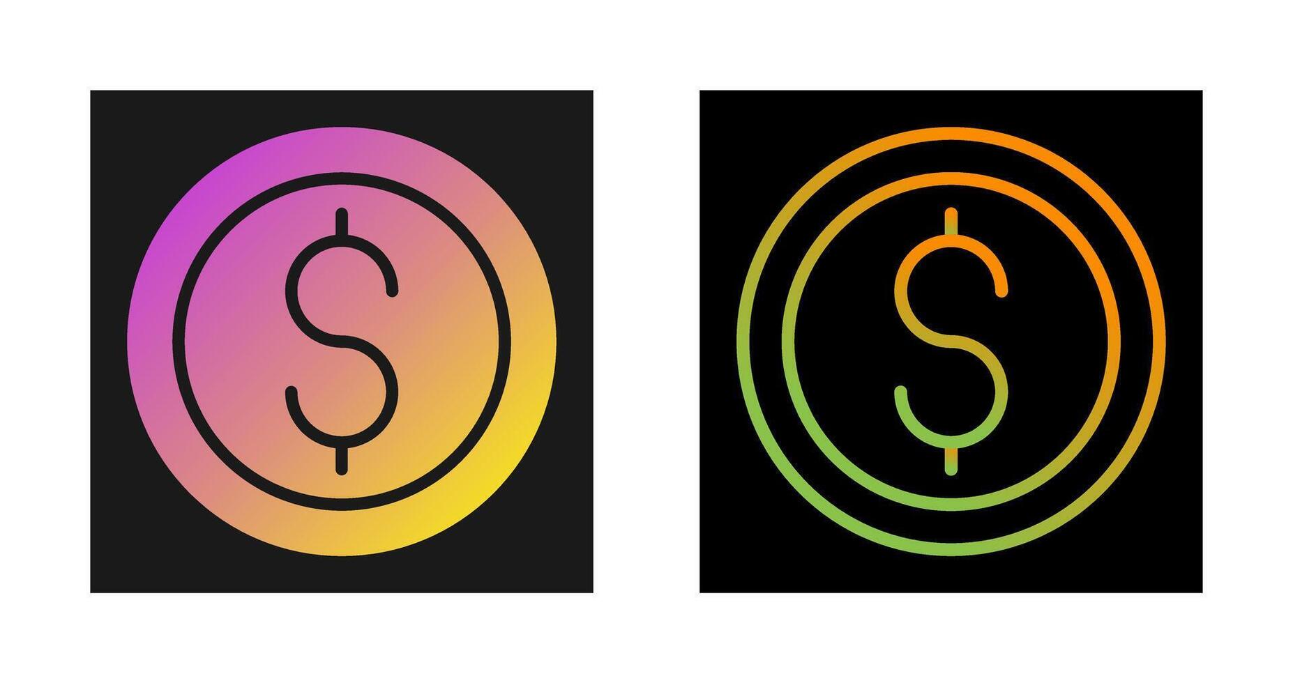 Usd Circle Vector Icon