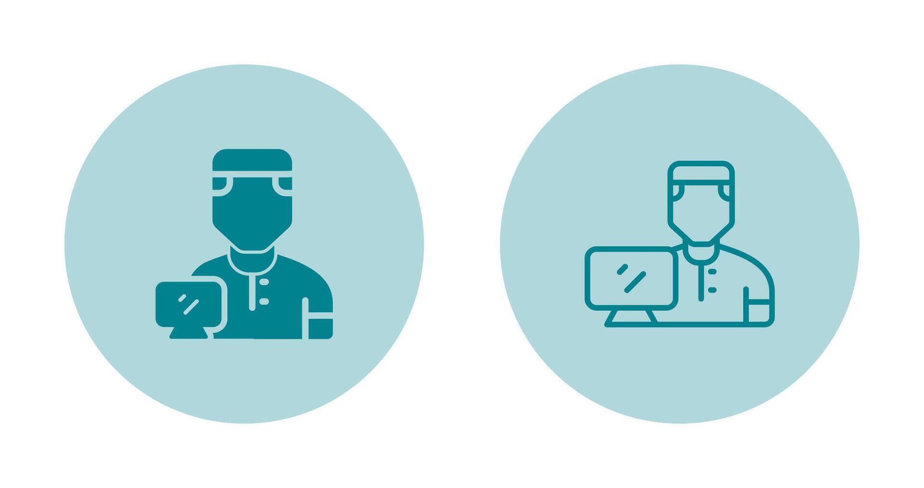 Working Man Vector Icon