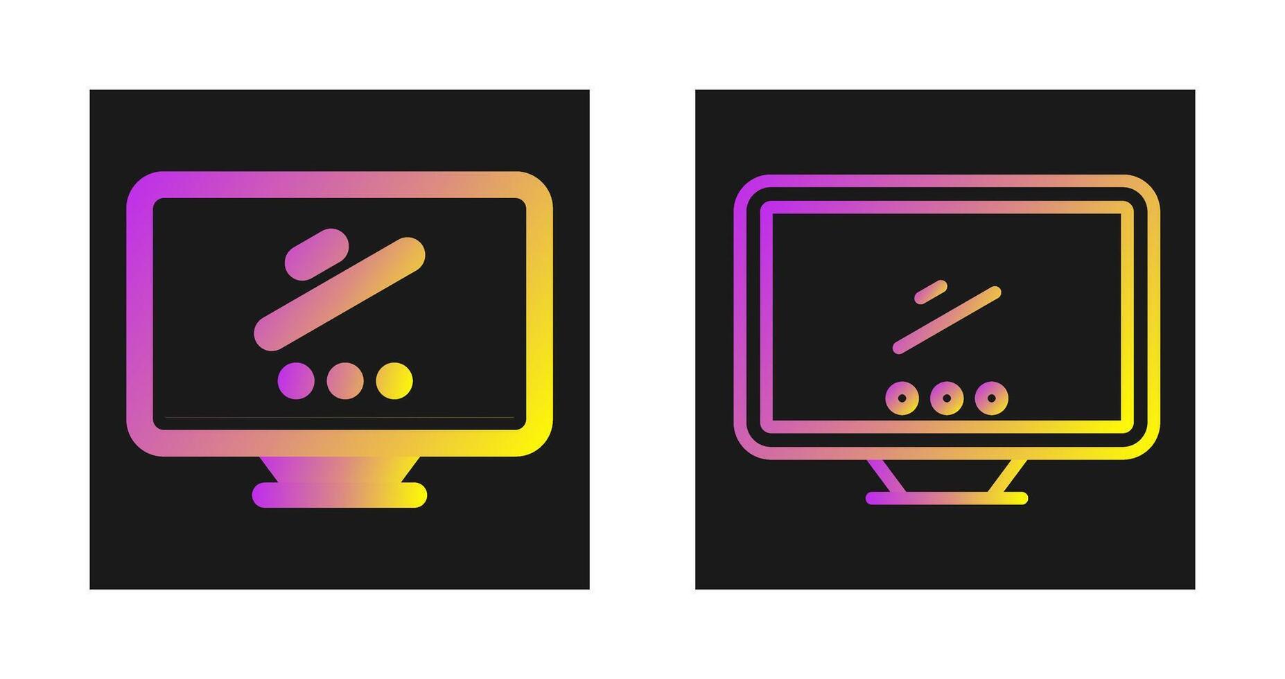 Desktop Vector Icon