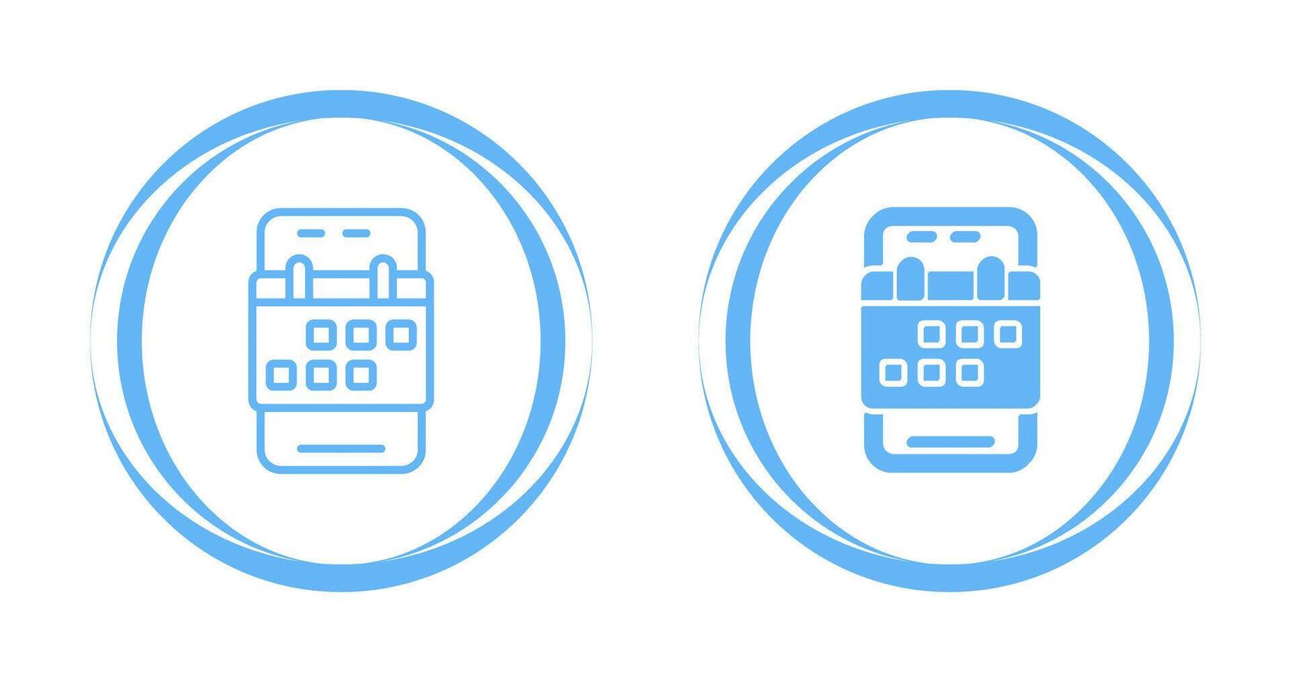 Booking App Vector Icon