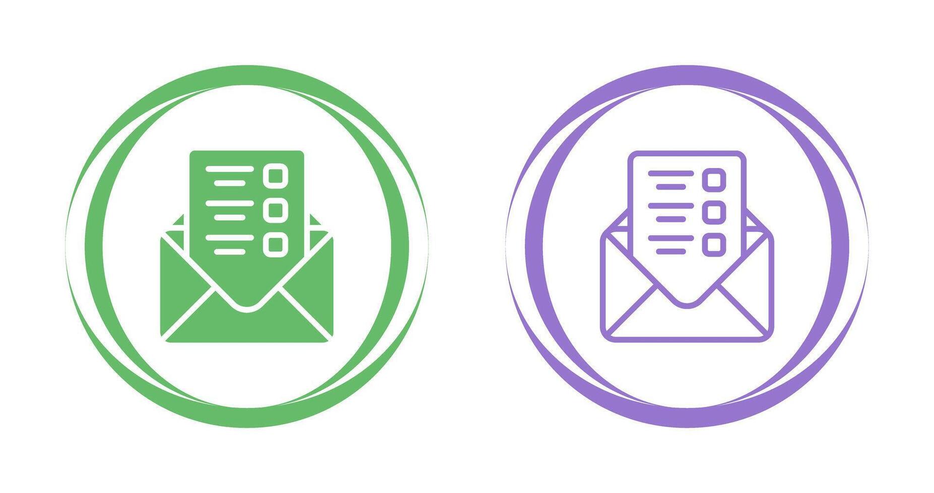 Mailing Lists Vector Icon