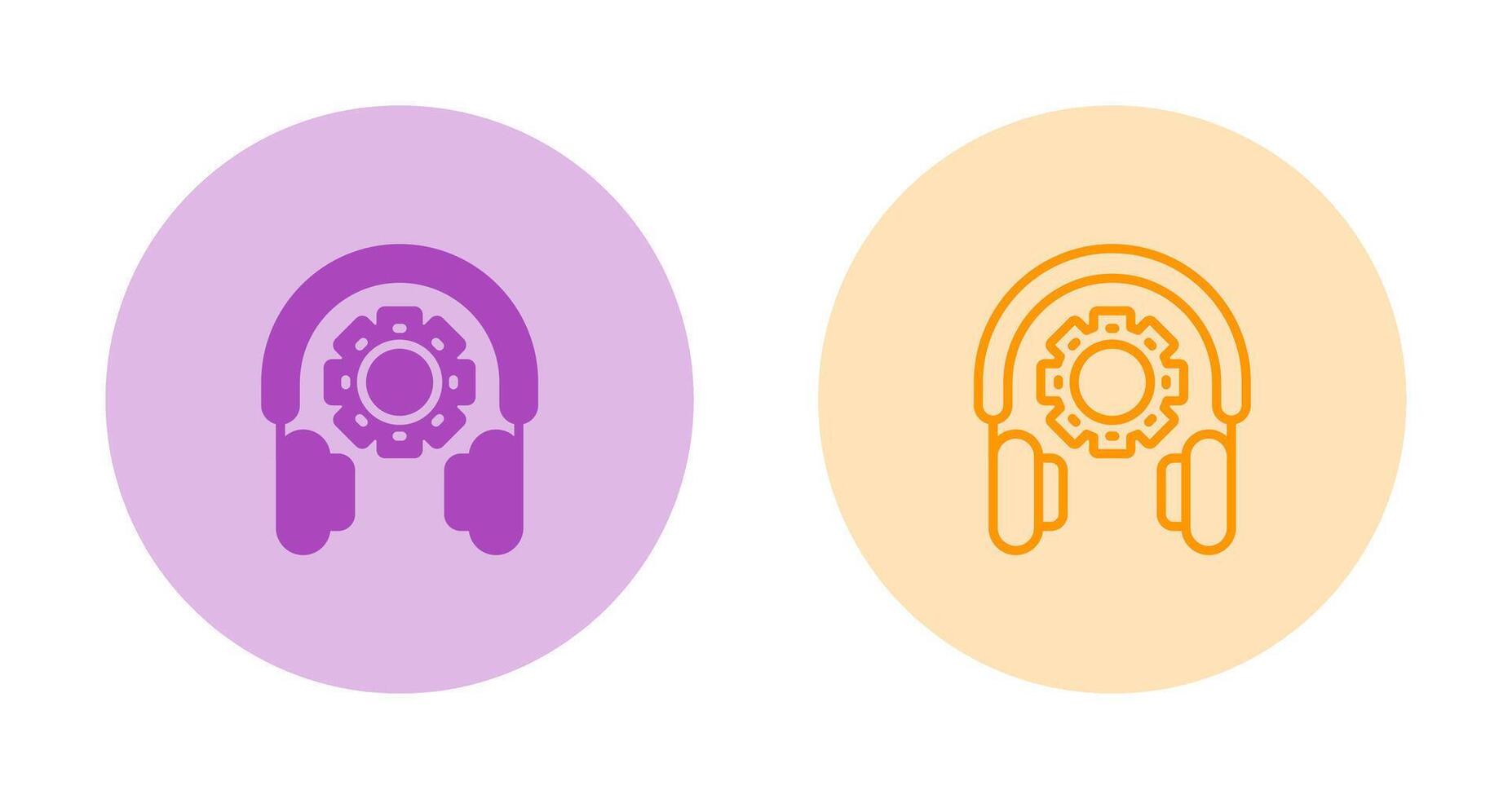 Headset Vector Icon