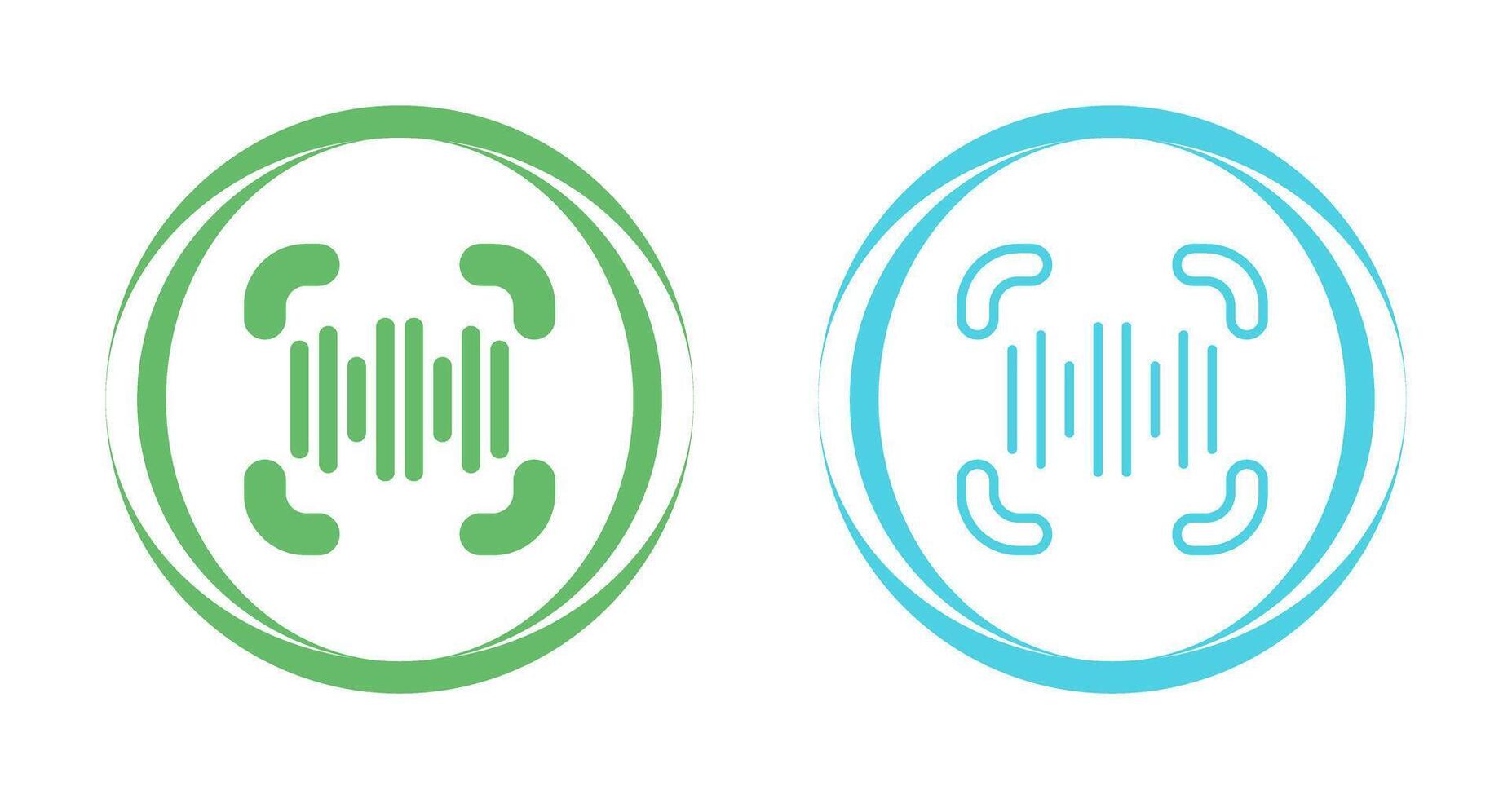 Voice Recognition Vector Icon