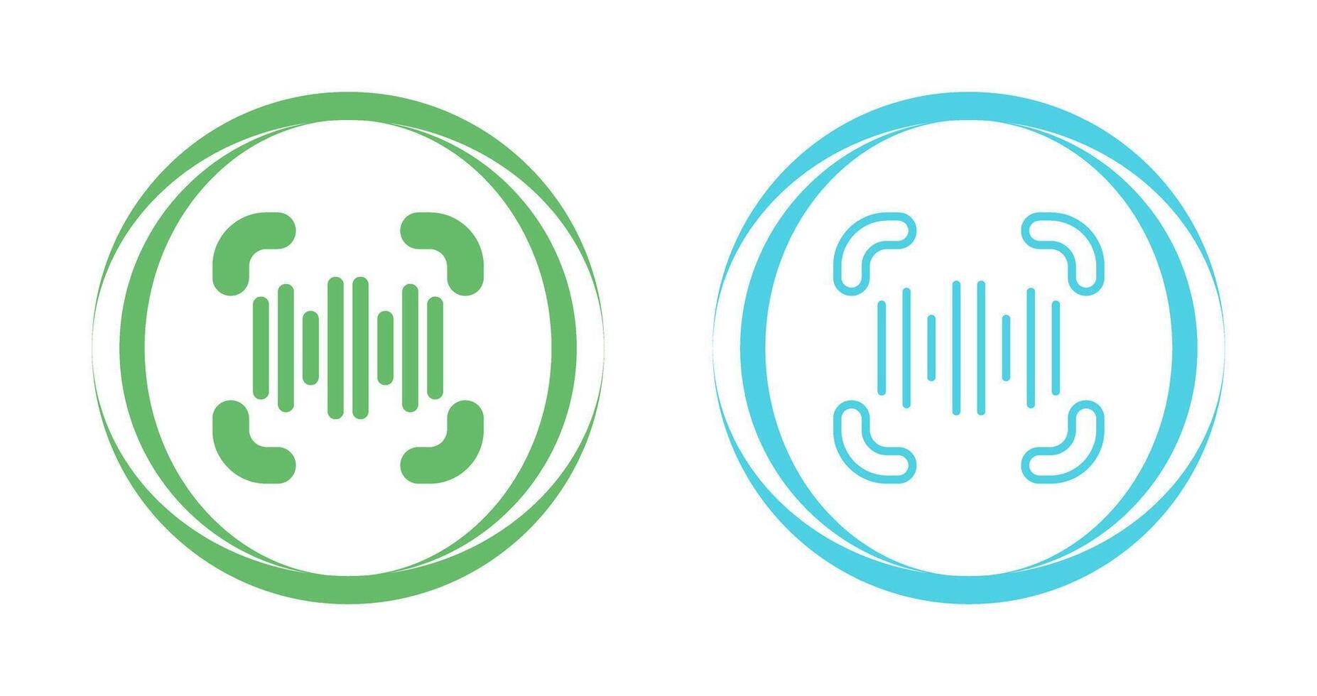 Voice Recognition Vector Icon