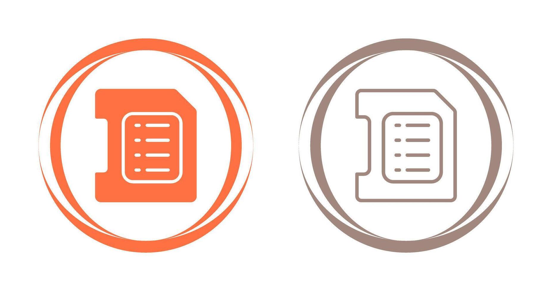 Sd Card Vector Icon