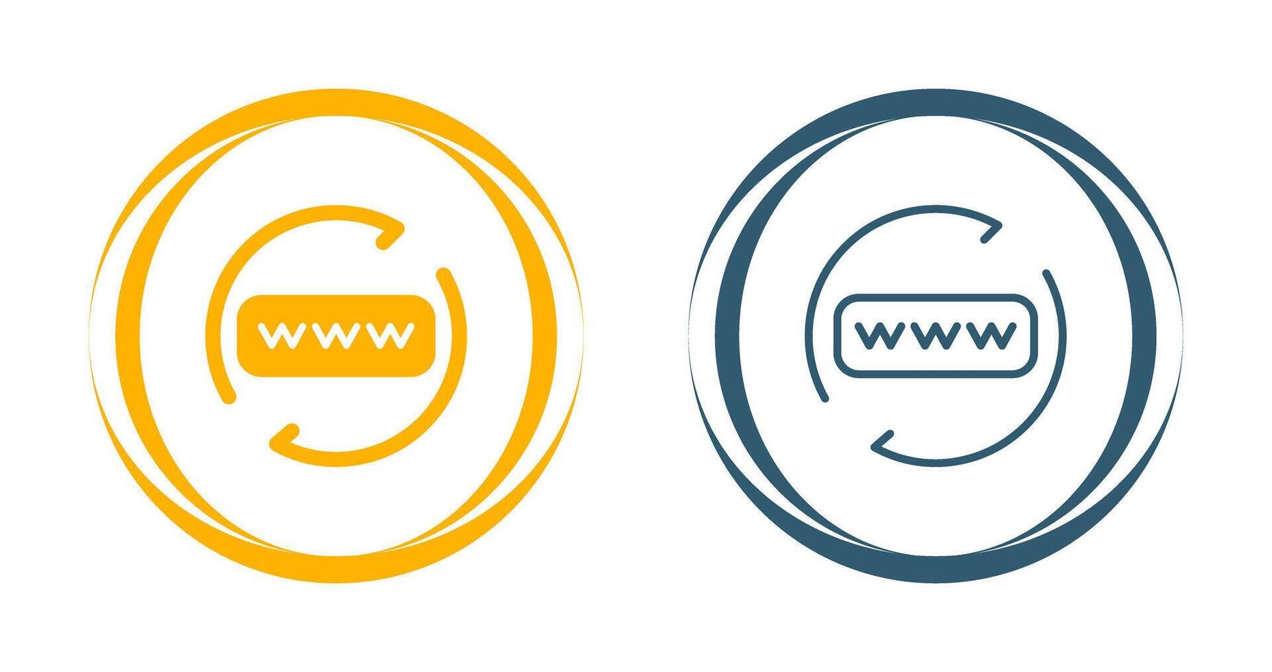 Domain Renewal Vector Icon