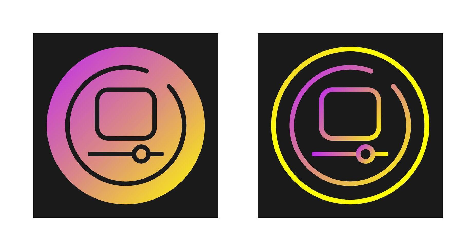 Video Stop Circle Vector Icon