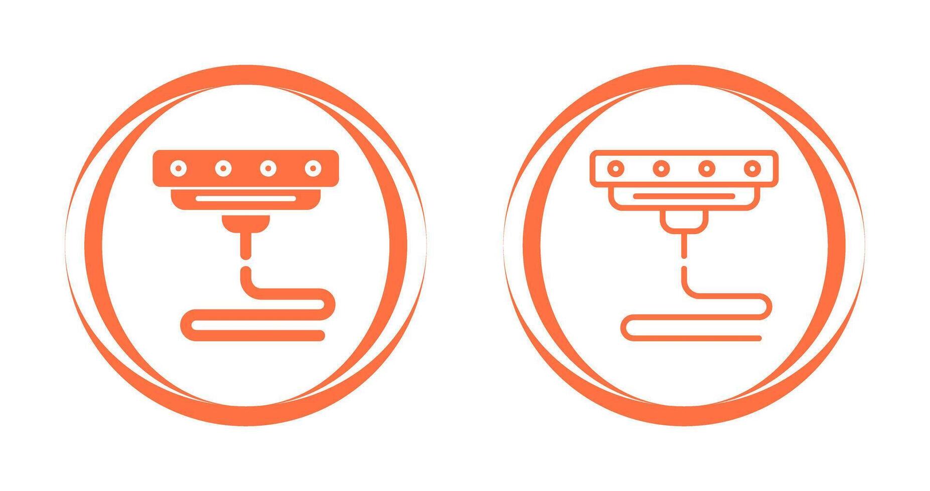 3D Printer Vector Icon
