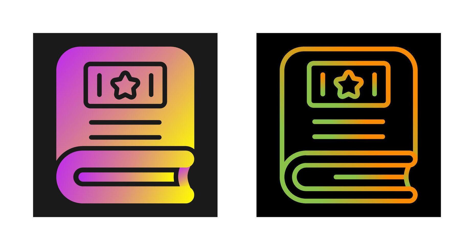 Magazine Vector Icon