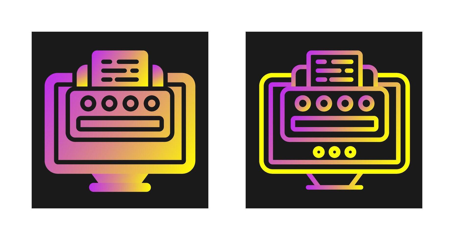 Printer Vector Icon